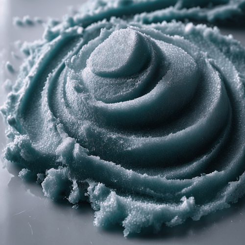 Blue Flower Foaming Scrub