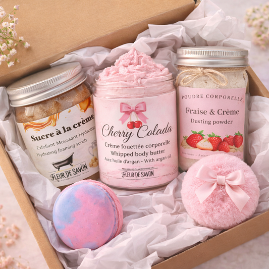 Boîte Découverte Fleur de Savon - idée cadeau bien-être