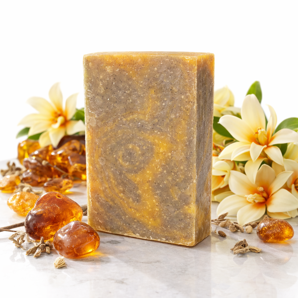 Amber Flower Soap