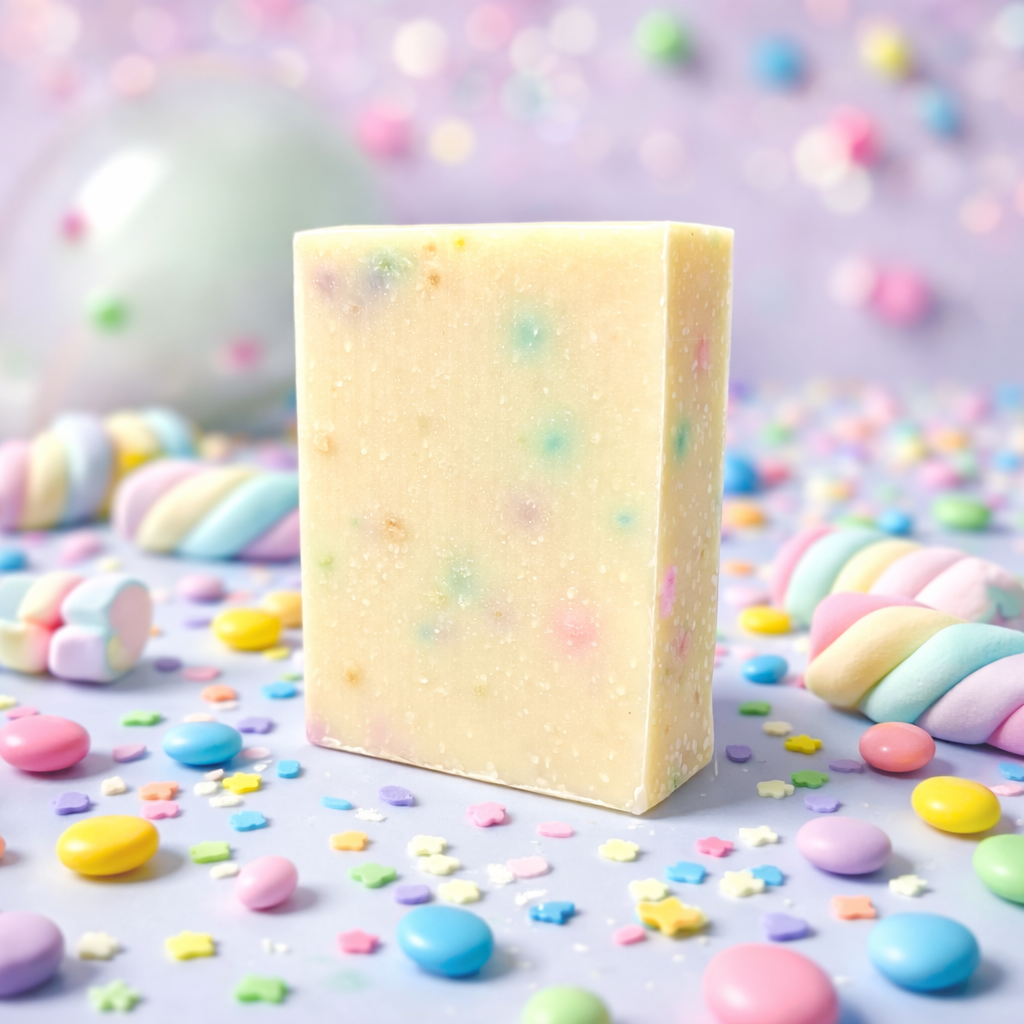 Candy confetti soap