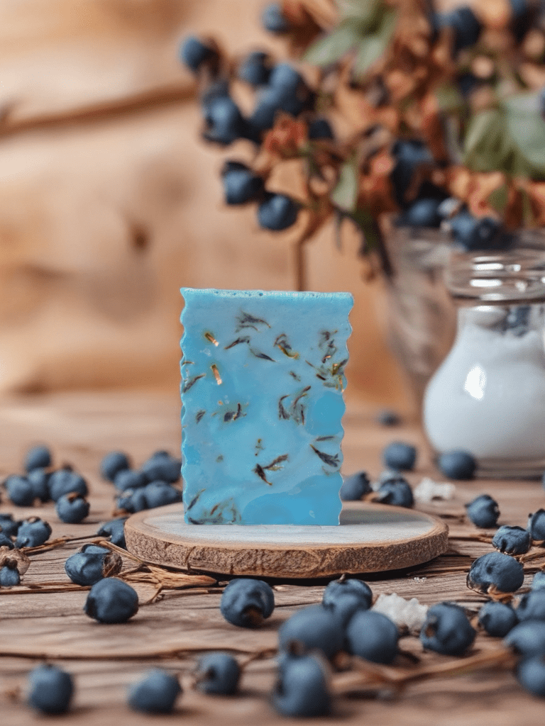 Savon Le Cécile & Mathieu • Mûres, Bleuets, Sucre