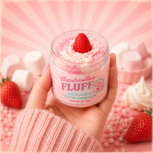 Marshmallow Fluff • Whipped Soap Mousse