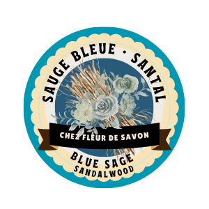 Macaron de Bain - Sauge Bleue & Santal