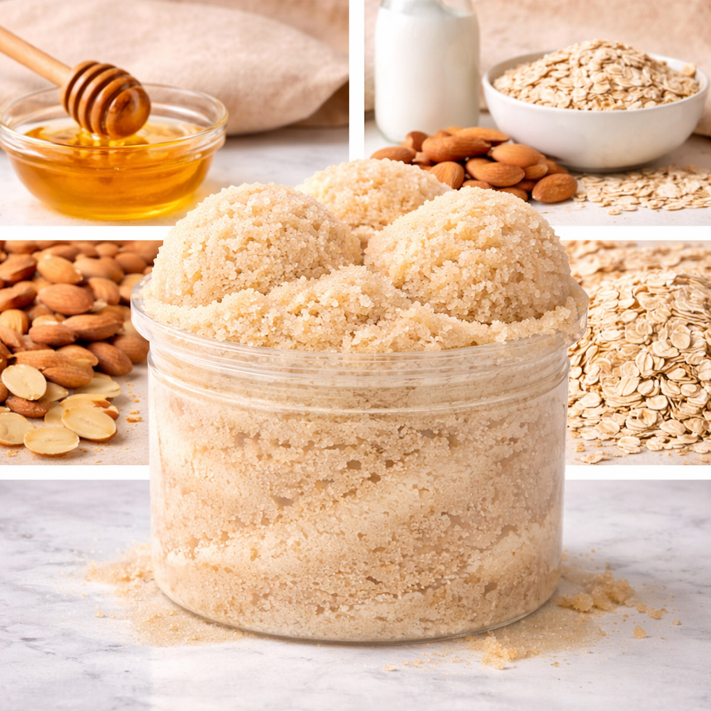 Foaming Sugar Scrub • Oat Honey