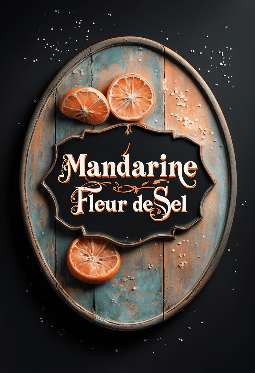 Savon Mandarine Fleur de Sel • Mandarine, Sel de Mer