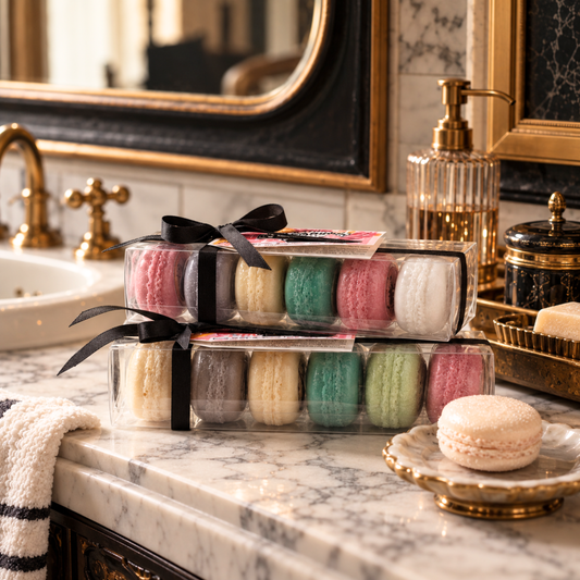 Savons macarons à la carte