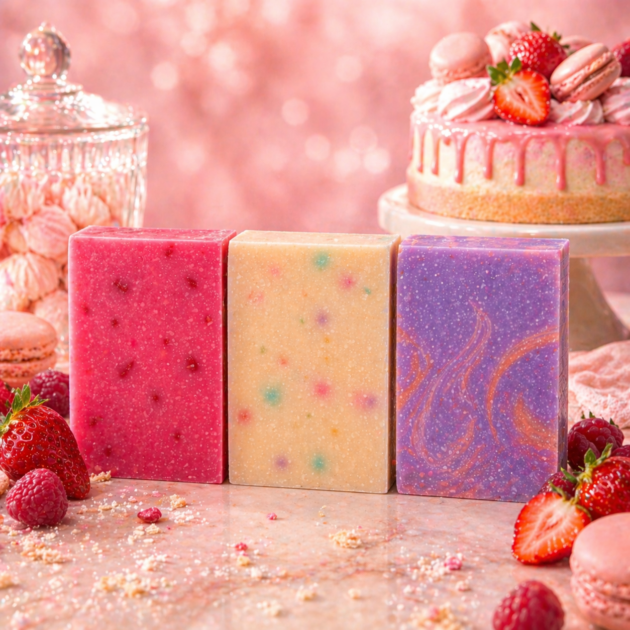 Trio of Soaps + Free Pouch