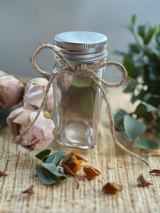 Flacon en verre saupoudreur