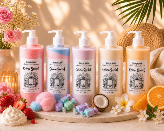 Body sorbet cream – airy and moisturizing texture