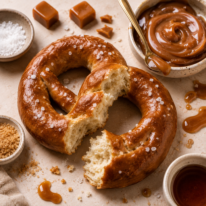 Bretzel au caramel