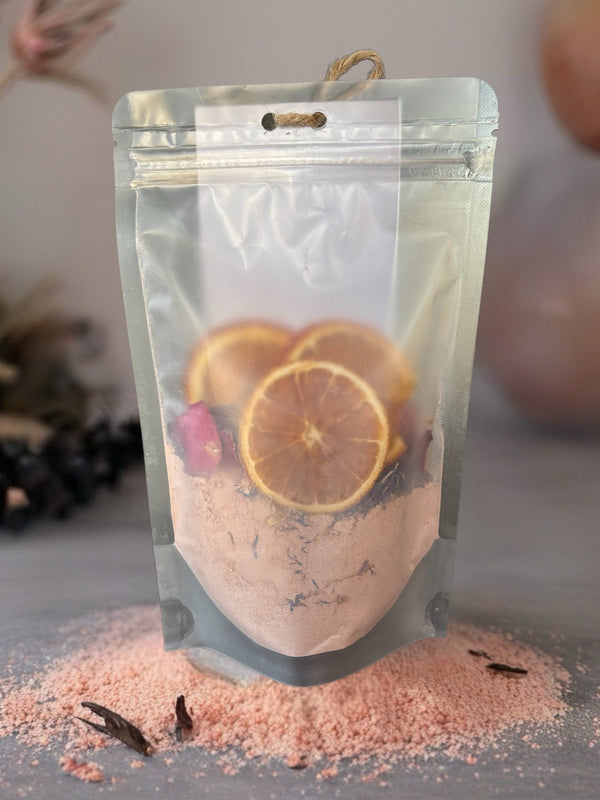 Lait de bain à l'argile et à la rose