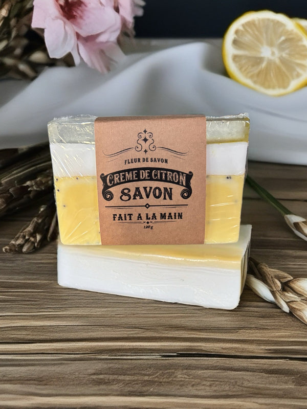 Savon crème de citron