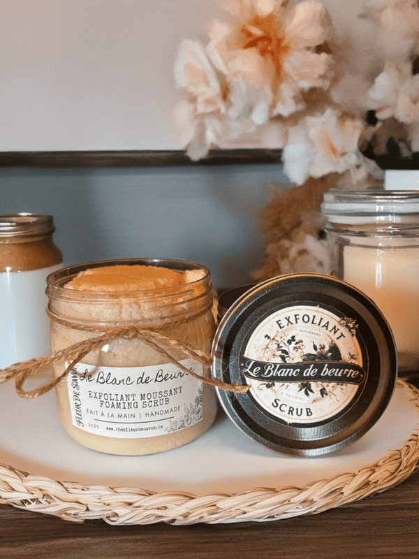 Exfoliant Moussant Le Blanc de Beurre • Karité, Vanille