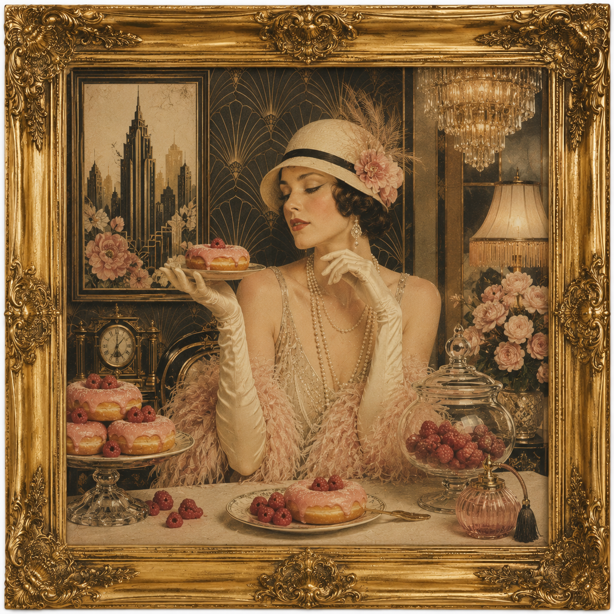 Beignet aux Framboises