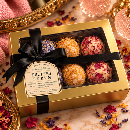 Boîtes de Truffes de Bain
