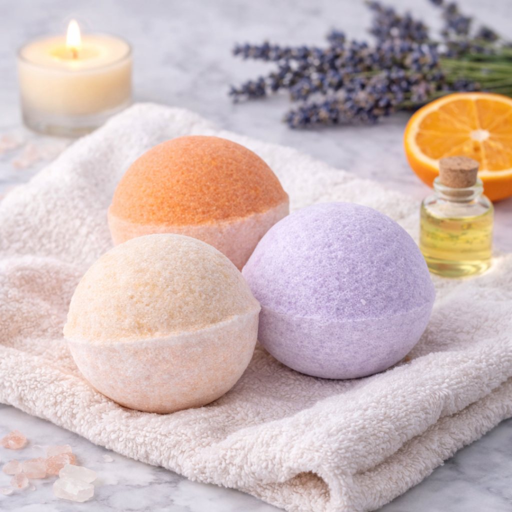Bombes de Bain effervescentes