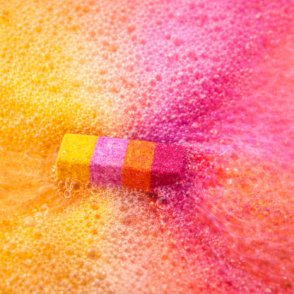 Bonbons de bain effervescents