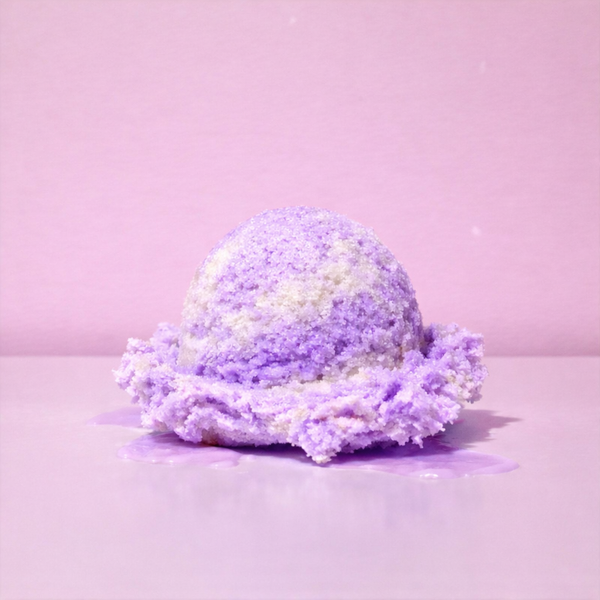 Scrub moussant au sucre • Mûre à la crème