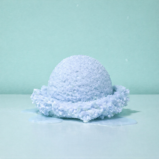 Scrub moussant au sucre • Coton sous la Pluie