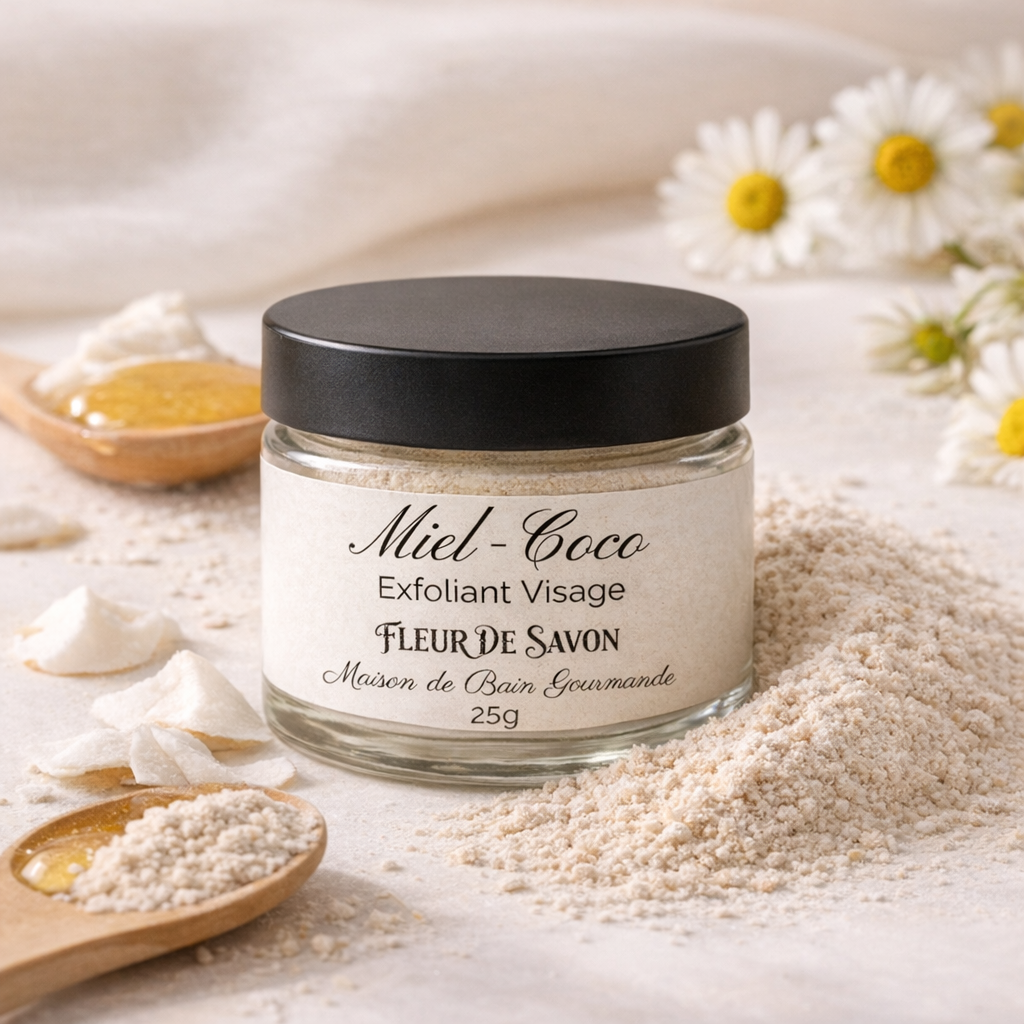 Exfoliant visage Miel-Coco