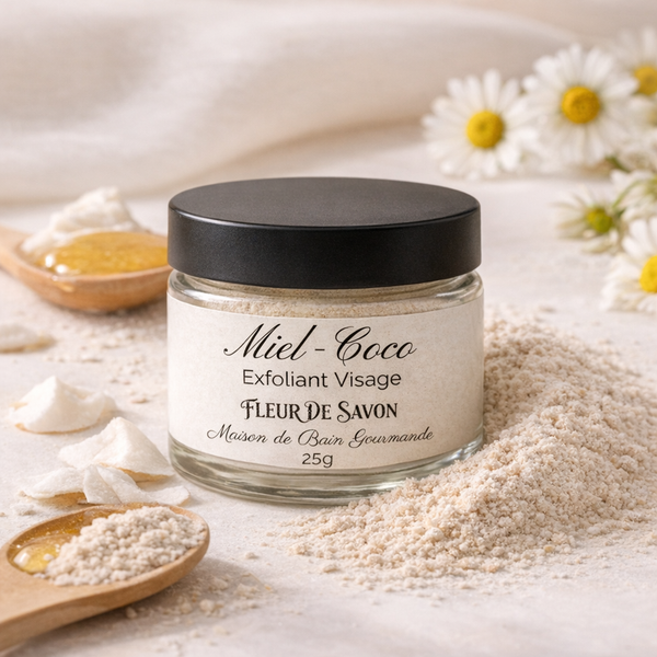 Exfoliant visage Miel-Coco