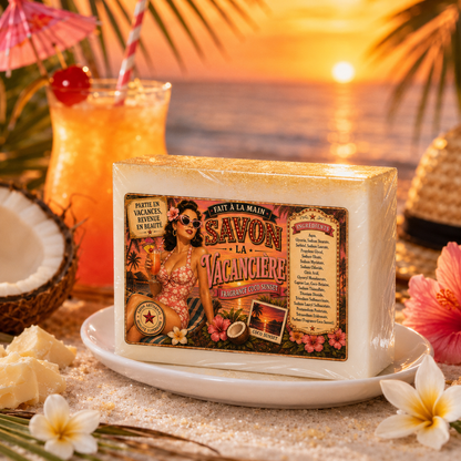 Savon Coco-Sunset - La Vacancière