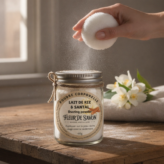 Poudre de soin corporelle • Dusting powder
