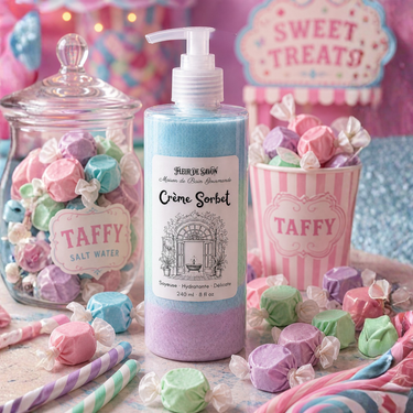 Body sorbet cream – airy and moisturizing texture