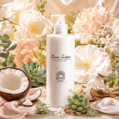 Body sorbet cream – airy and moisturizing texture