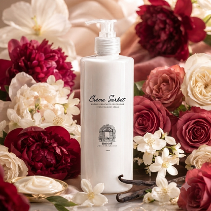 Body sorbet cream – airy and moisturizing texture
