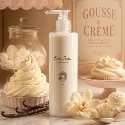 Body sorbet cream – airy and moisturizing texture