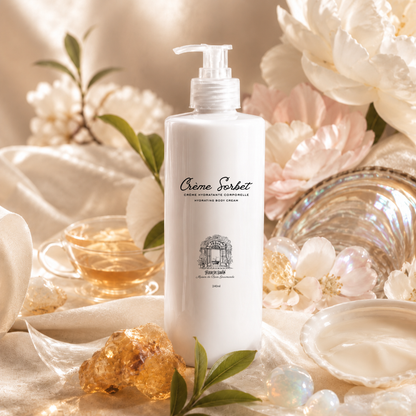 Body sorbet cream – airy and moisturizing texture