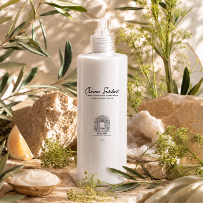 Body sorbet cream – airy and moisturizing texture