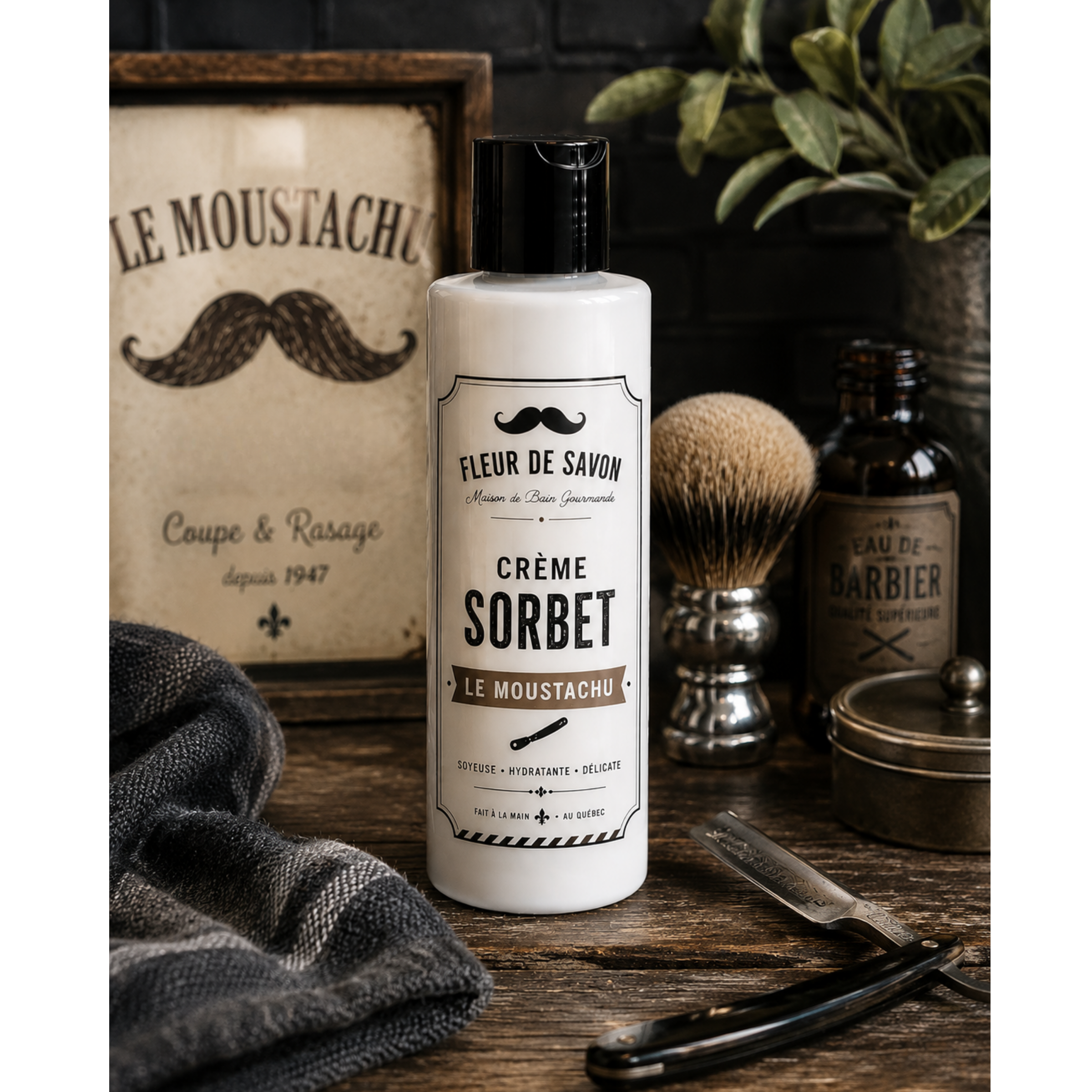 Crème sorbet pour le corps
