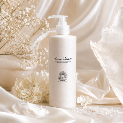 Body sorbet cream – airy and moisturizing texture