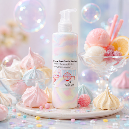 Confetti Cream • Fruit Sorbet