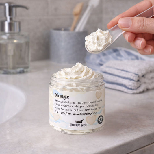 Crème fouettée corporelle • Nuage (sans fragrance)