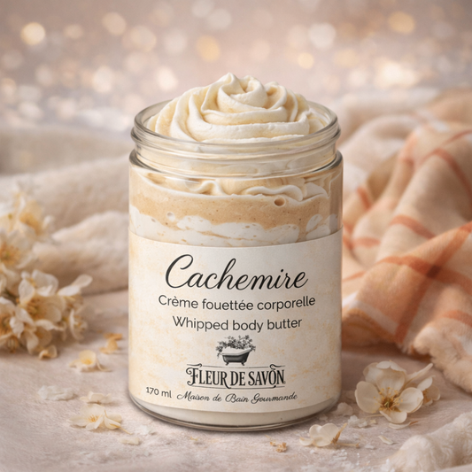 Crème fouettée corporelle • Cacao Cachemire