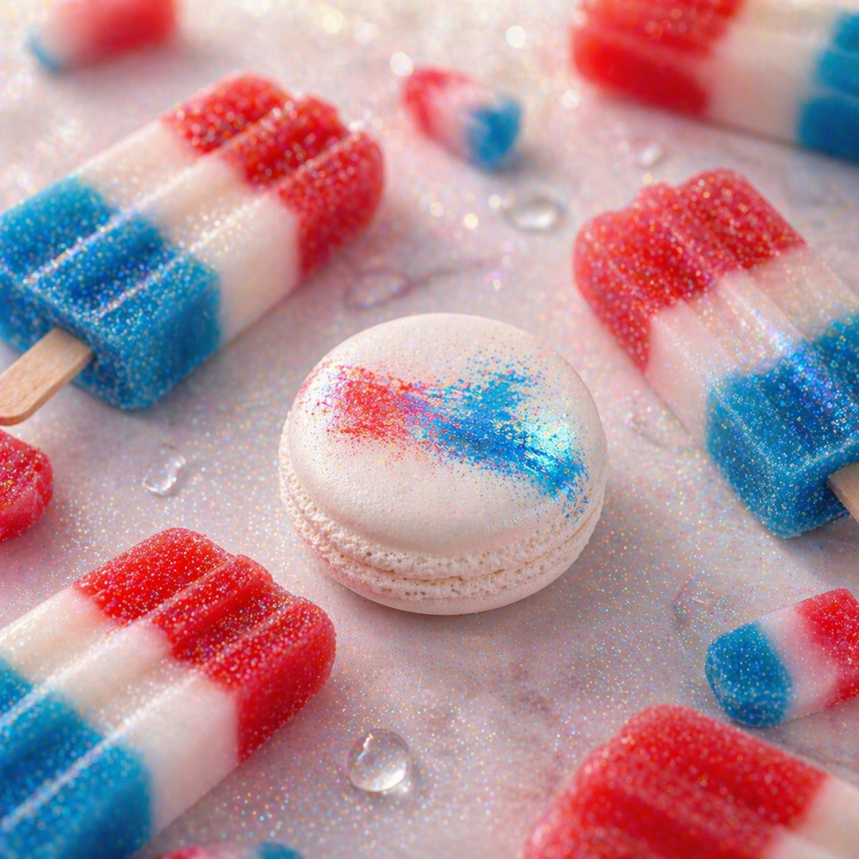 Macaron de Bain - Délice Trois Couleurs