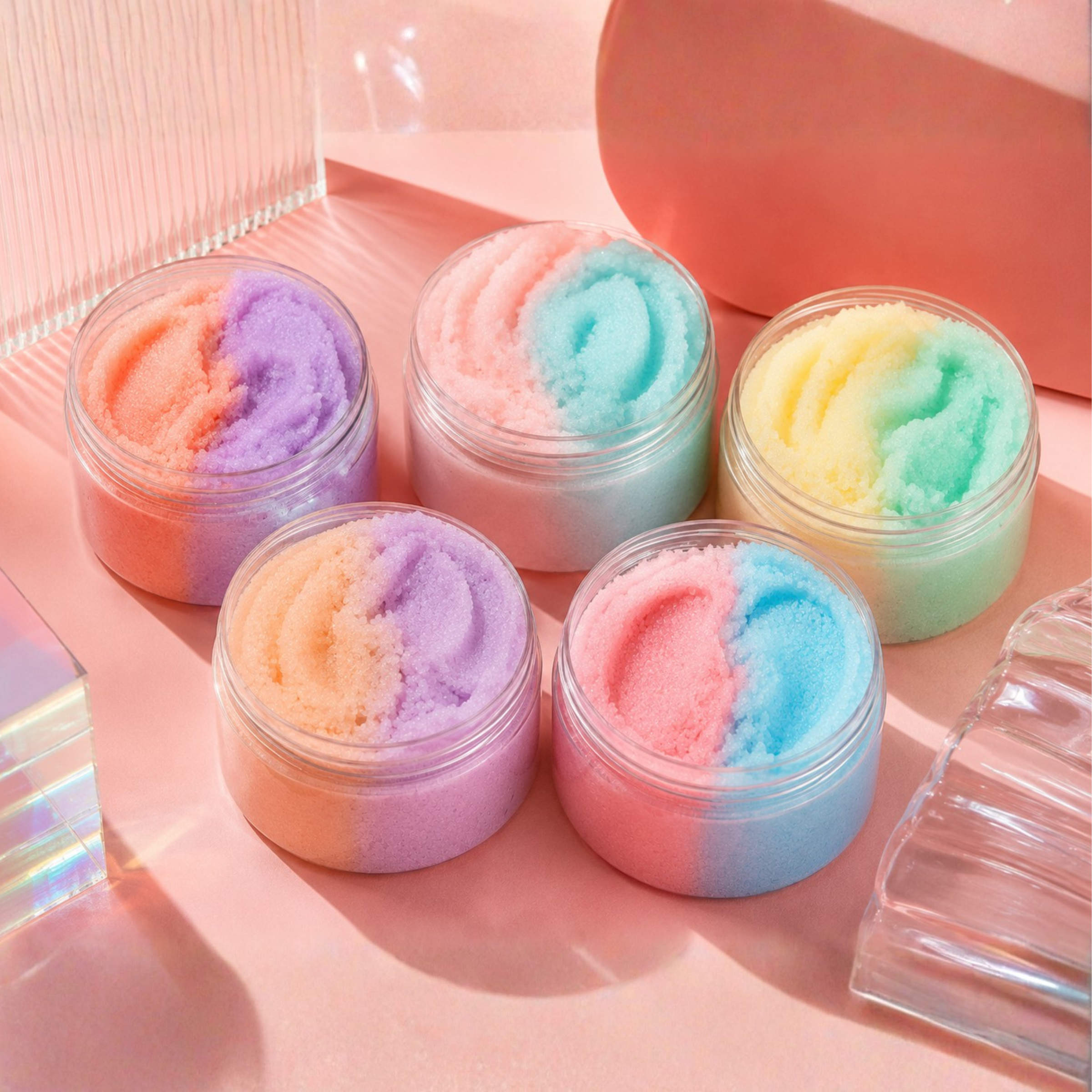 Duo exfoliant — 2 fragrances surprises