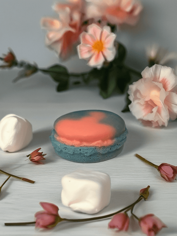 Macaron de Bain - Fleur de Guimauve