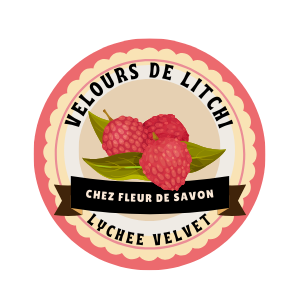 Macaron de Bain - Velours de Litchi
