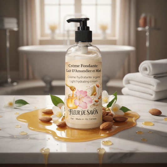 Crème Fondante • Fleur d'Amandier & Miel