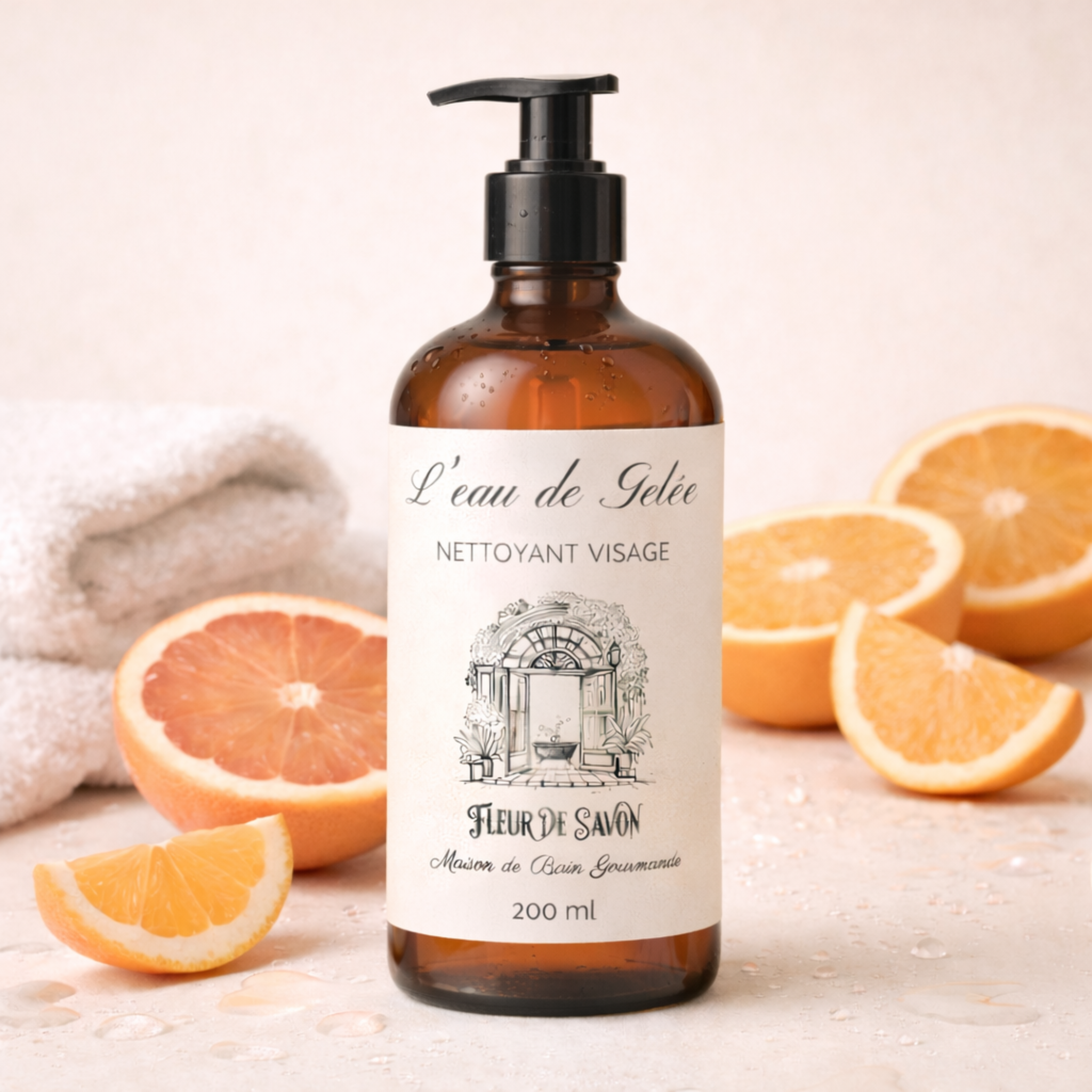 L’Eau de Gelée – gelée nettoyante visage (Citrus Blanc)