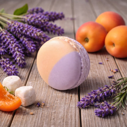 Macaron de Bain - Lavande • Abricots