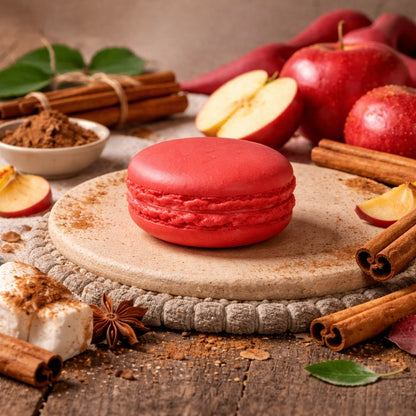Macaron de Bain - Pommes • Cannelle