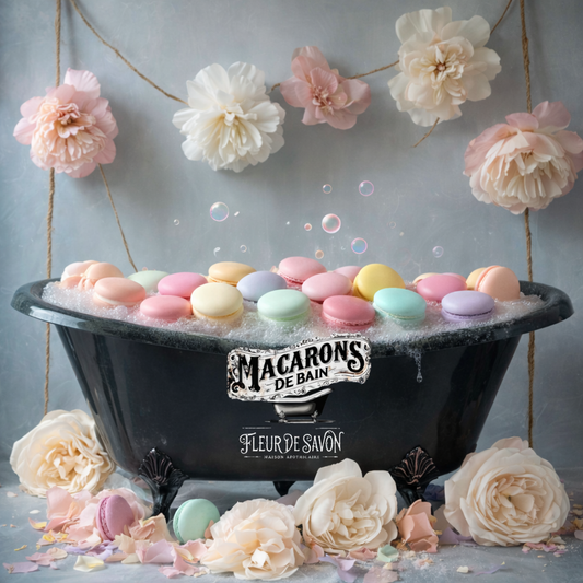 Savons macarons à la carte