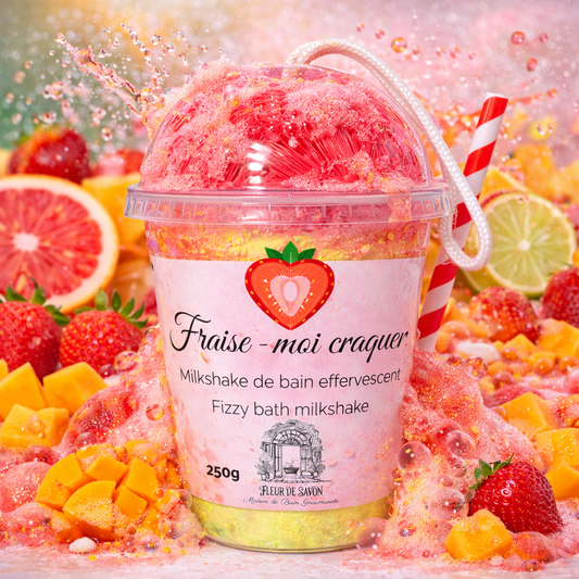 Milkshake de Bain effervescent