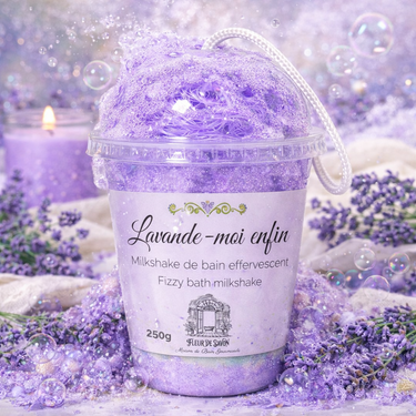 Milkshake de Bain effervescent