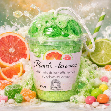 Milkshake de Bain effervescent